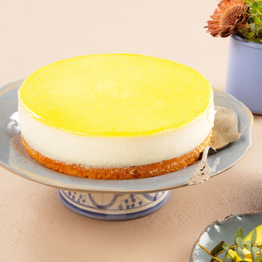 Mango-passionmoussekakku