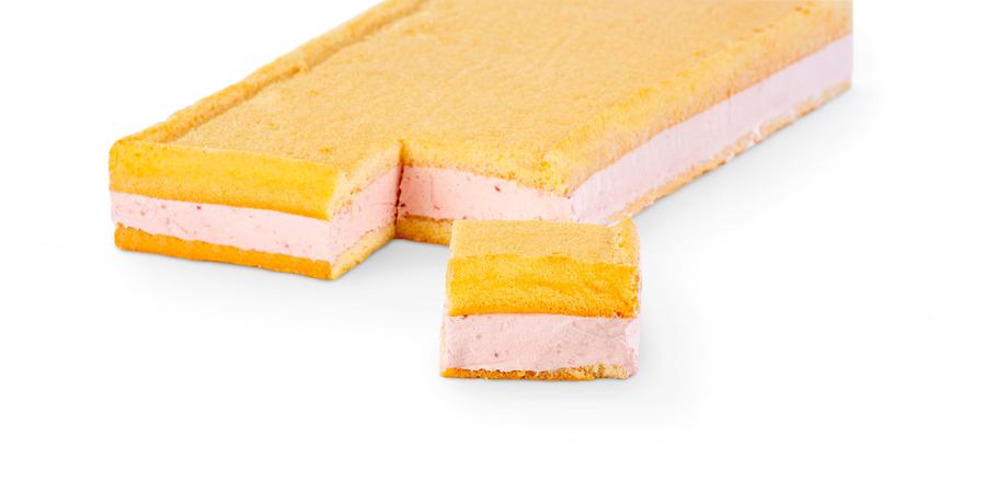 ESITÄYTETTY VADELMAMOUSSEKAKKU 1500g