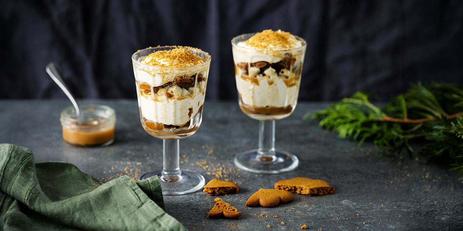 Leipäjuusto-piparitiramisu