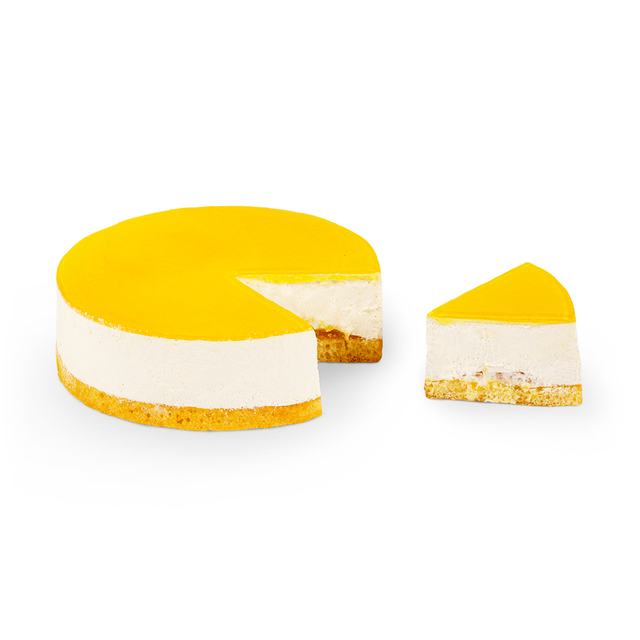Mango-passionmoussekakku