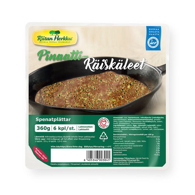 Pinaattiräiskäleet