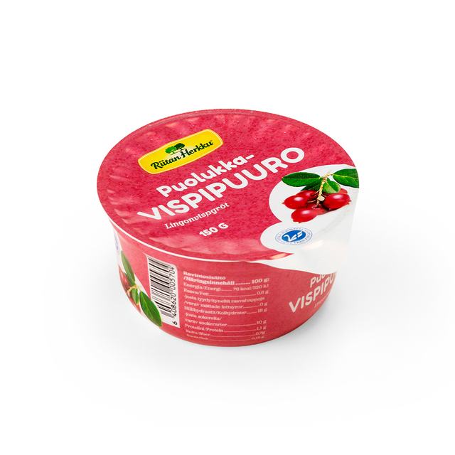 Puolukkavispipuuro 150g