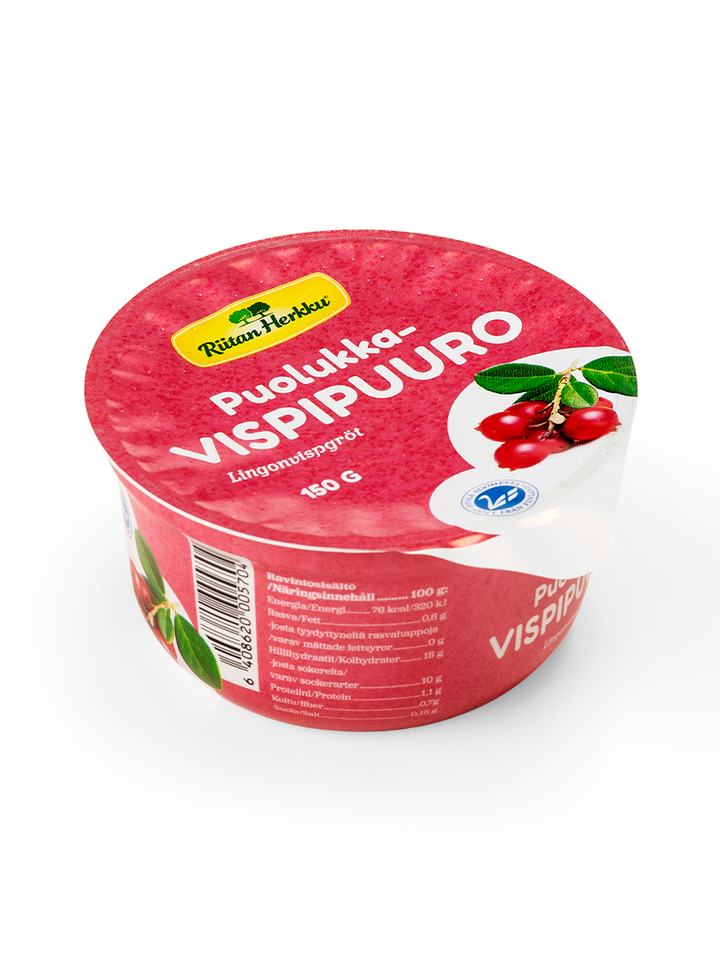 Puolukkavispipuuro 150g