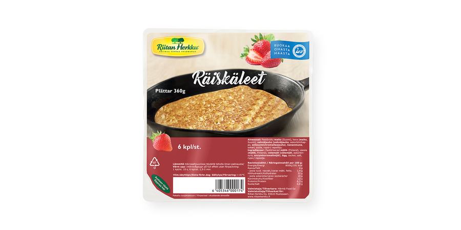 RÄISKÄLEET 360g