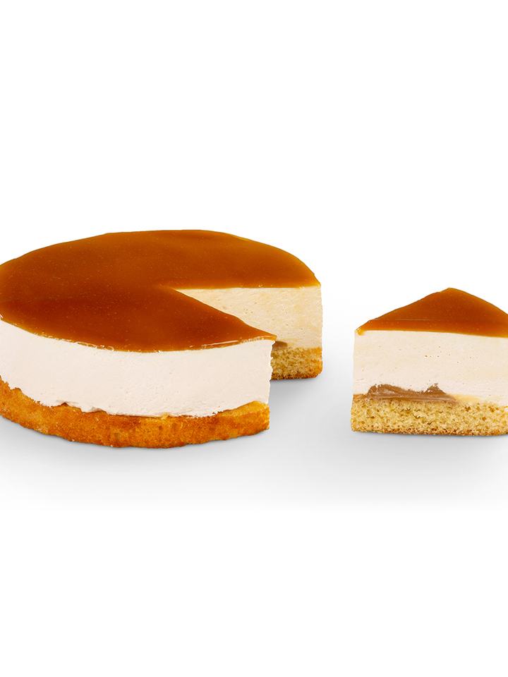 Suolakaramellimoussekakku
