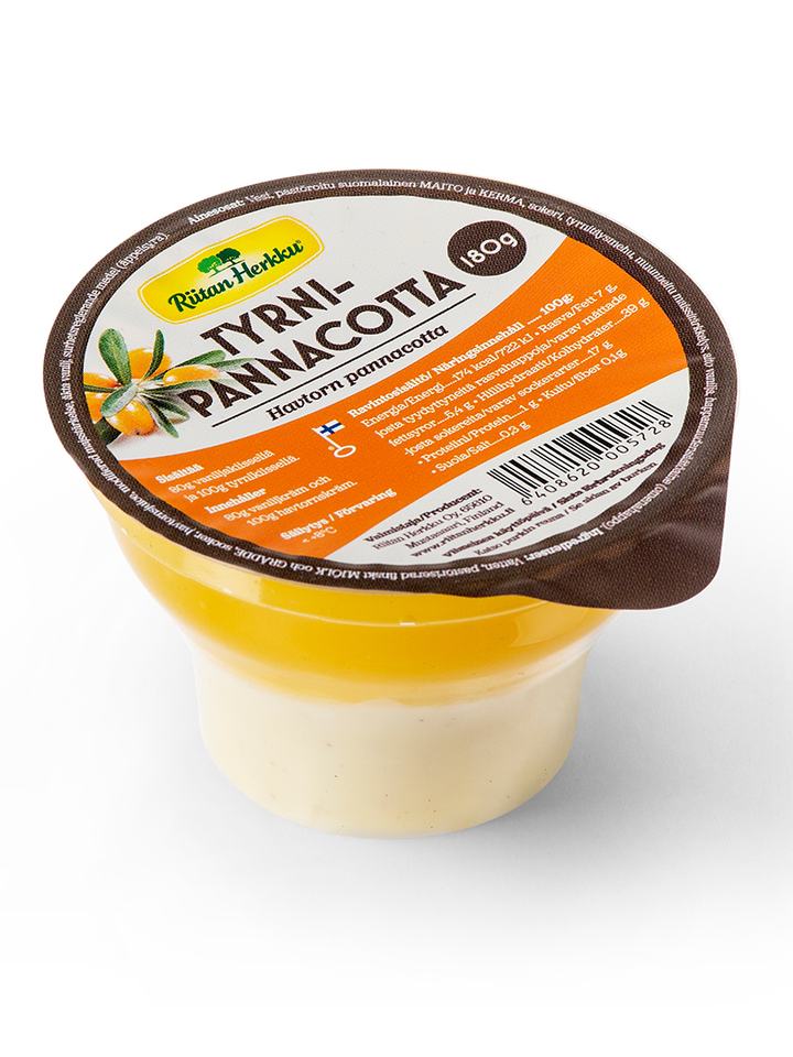 Tyrnipannacotta 180g